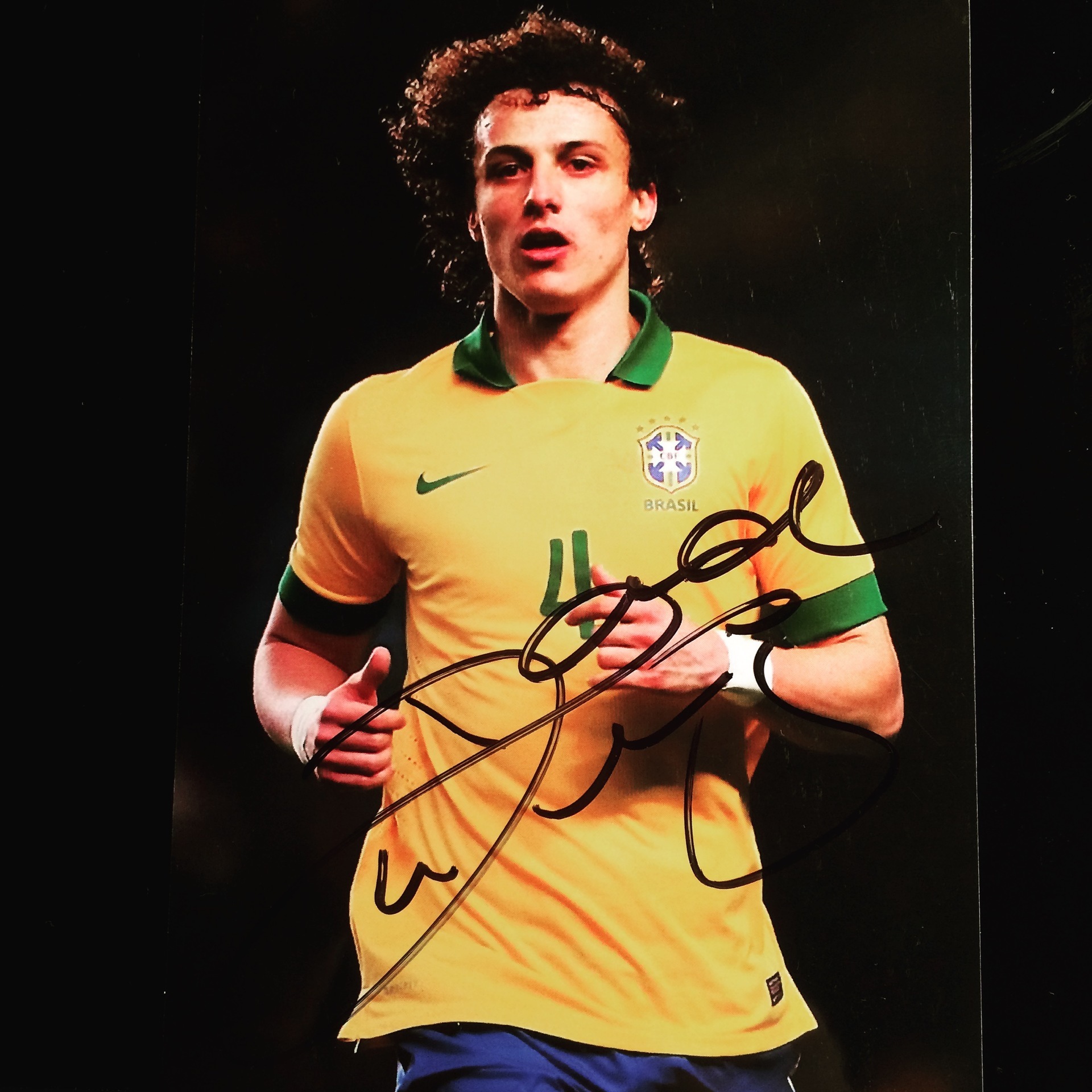 No 18 David Luiz ダビド ルイス Autogrphs情報局